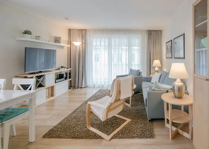 Duenenpark Binz - Komfortplus Ferienwohnung Mit 1 Schlafzimmer Und Balkon Im Obergeschoss 134